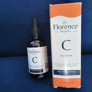 Vitamin C Serum Face Anti-Aging Facial Hyaluronic Acid, Niacin Italy Exp 2028